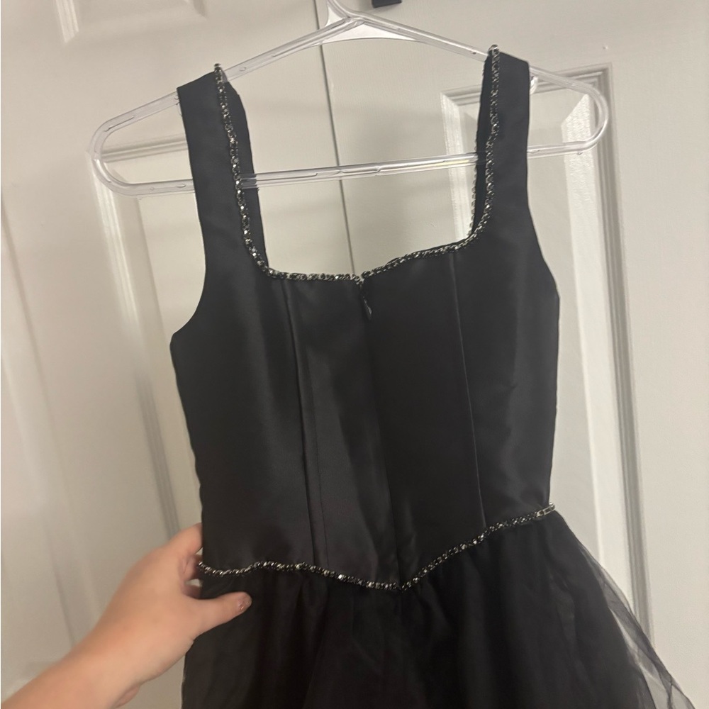 Dolls kill Sugar Thrillz POLISHED PIROUETTE CORSET DRESS - BLACK - Picture 8 of 12